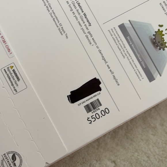 Invisible Shield anti-glare Glass - Picture 3 of 3